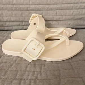 Veronica Beard jelly sandals